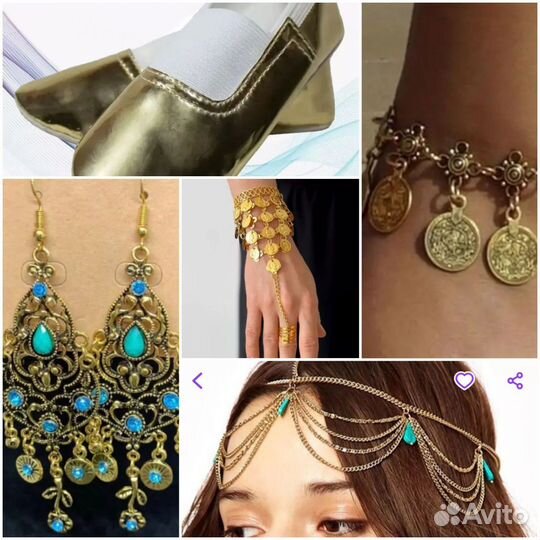 Костюм для восточных танцев детский