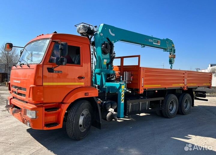 КамАЗ 65115-48 (А5) с КМУ, 2023