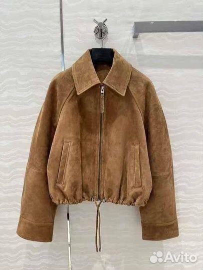 Замшевый бомбер Loewe