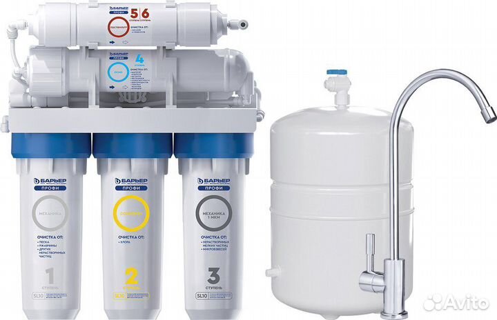 Фильтр для воды Барьер. Бесплатная установка