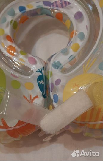 Детский круг на шею для купания