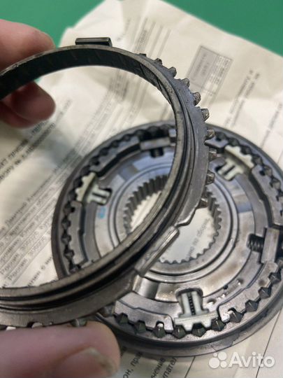 Муфта и синхронизатор первой передачи powershift