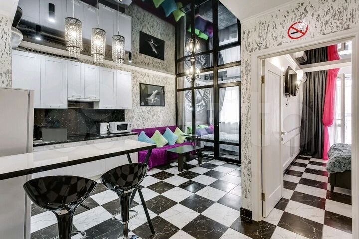 2-к. квартира, 50 м², 4/19 эт.