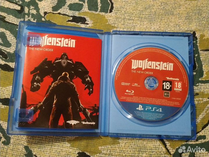 Wolfenstein the new order ps4/ps5