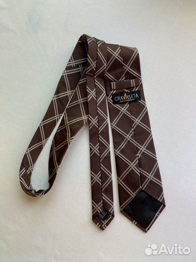 Галстук 100% шёлк Германия ромбы