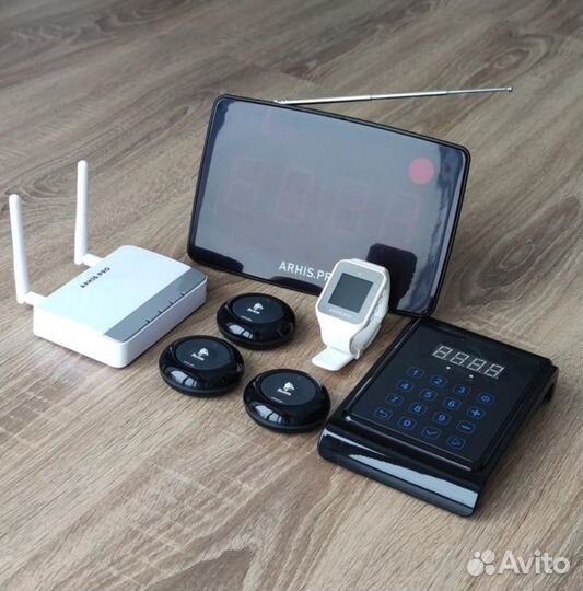 Кнопка вызова официанта, персонала беспроводная