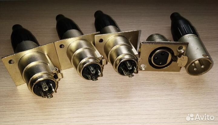 Аудио разъемы XLR Amphenol 3 контакт