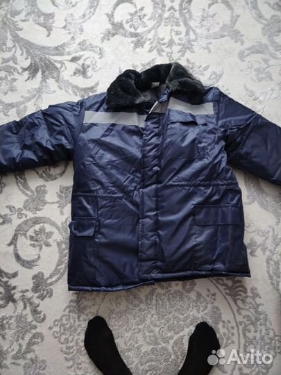 Спецодежда зимняя мужская куртка и ватники