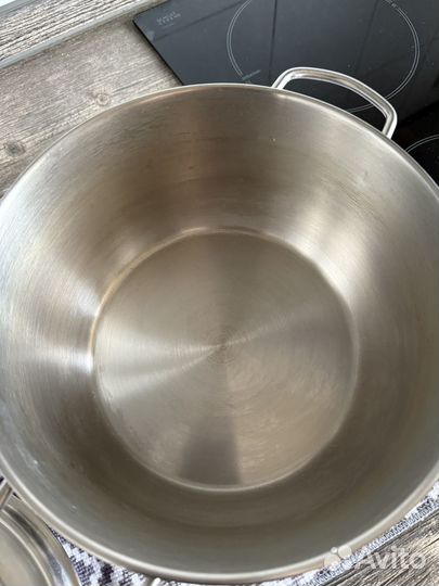 Кастрюля из нержавейки б/у 4 л