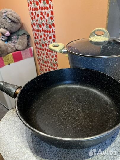 Кастрюля+сковорода