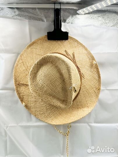 Шляпа соломеная audreystyle
