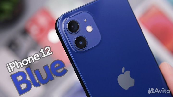 iPhone 12 64 Синий в отличном состоянии