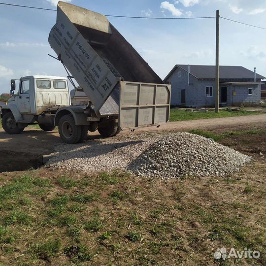 Щебень Пгс Песок Чернозем