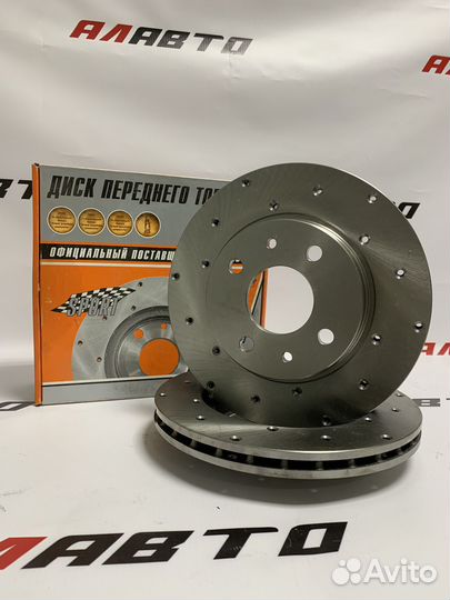 Тормозные диски на ваз 2110 alnas sport