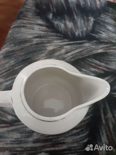 Молочник, фарфор СССР, 1954г дулево