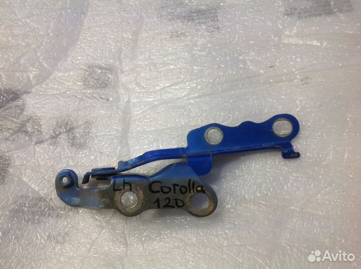 Петля капота левая Toyota Corolla 120