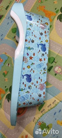 Ванночка для купания с горкой