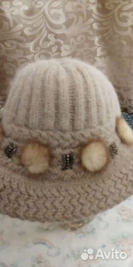 Комплект шапка и шарф