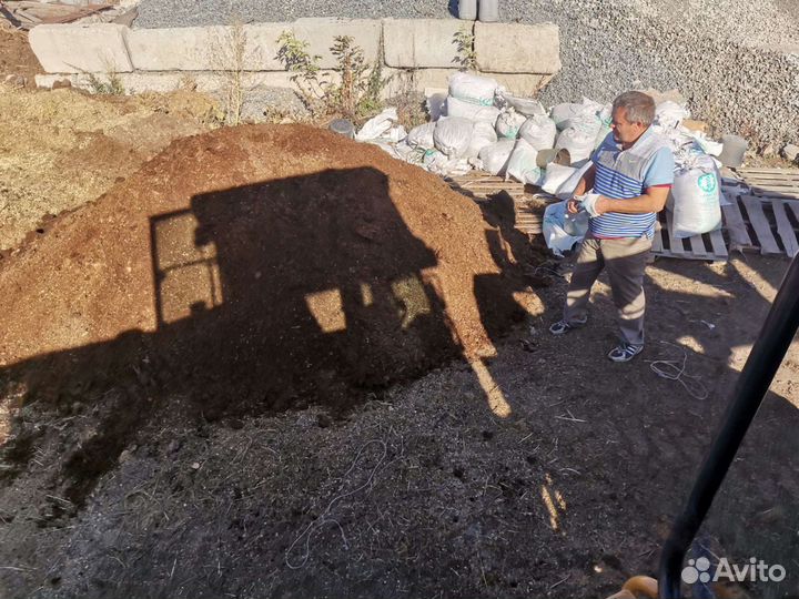 Конский перегной перепревший каровняк