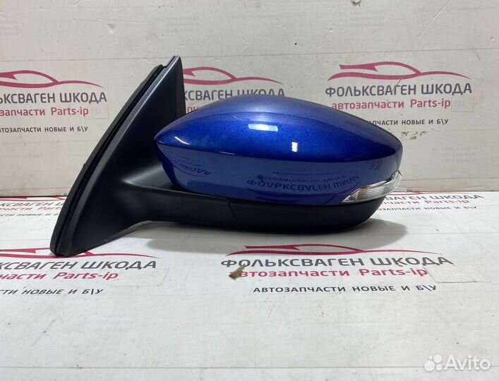 Зеркало левое Шкода paпид / Поло 5JB857501MB5K