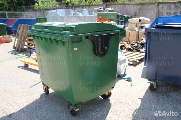 Пластиковый контейнер 1100л Ч2186