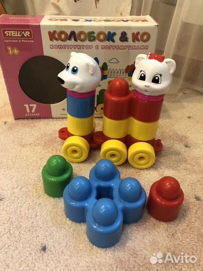 Конструктор с погремушками