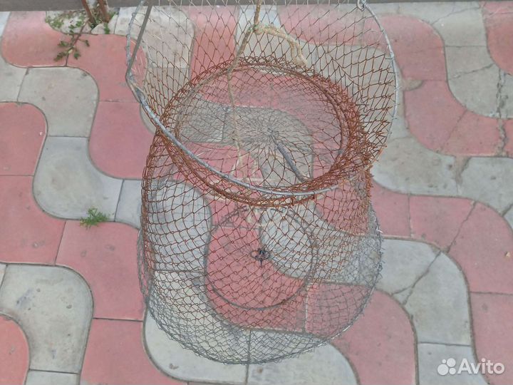 Садок рыболовный металлический