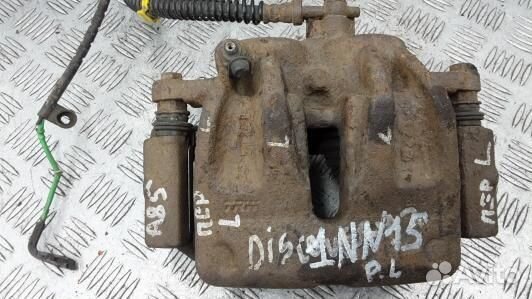 Суппорт тормозной передний левый land rover discov