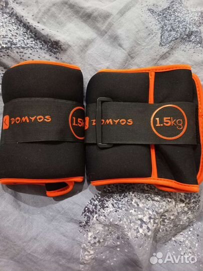 Утяжелители для ног 1.5 кг