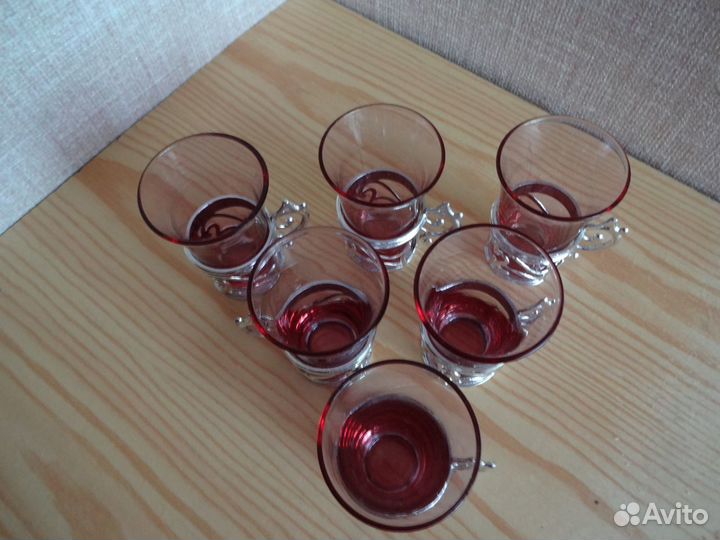 Стопка СССР с подстаканником