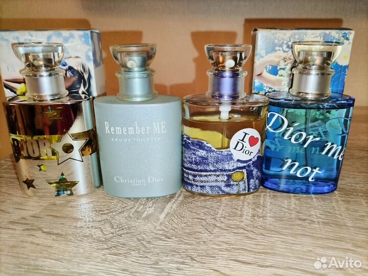 Christian Dior коллекция парфюма