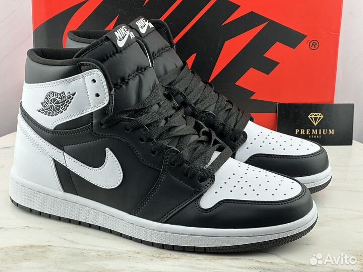 Кроссовки Nike Air Jordan 1 High OG Black White