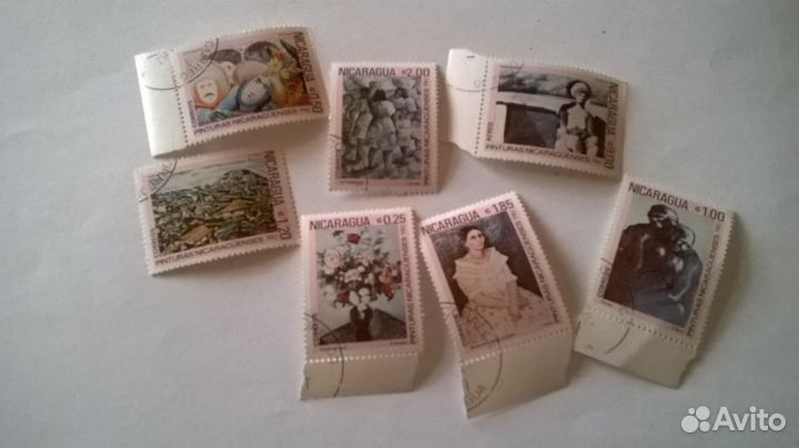 Марки Никарагуа, 1982, 7 штук