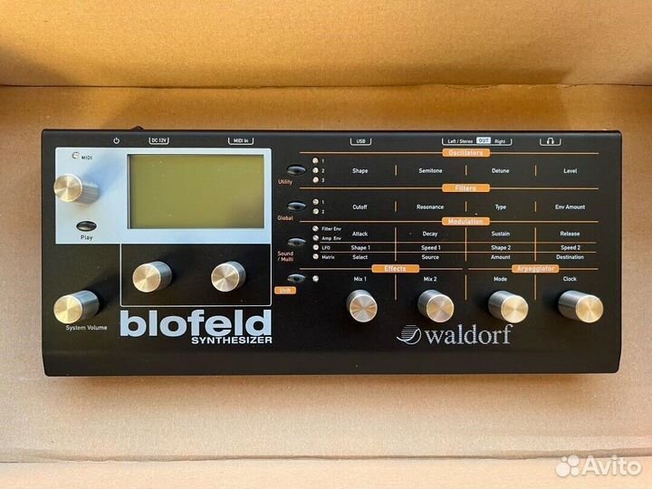 Waldorf blofeld desktop синтезатор