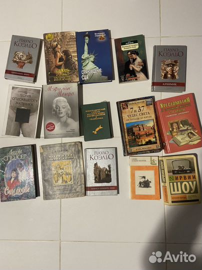 Книги Коэльо,Липскеров, Мерелин Монро