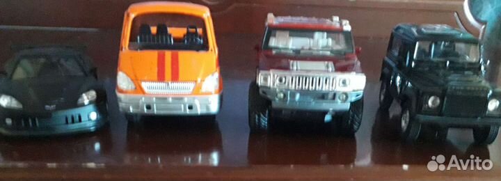 Машинки металлические модельки