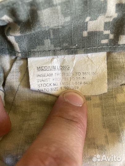 Брюки США acu