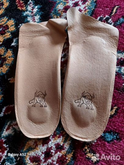 Кожанные стельки супинаторы 43р