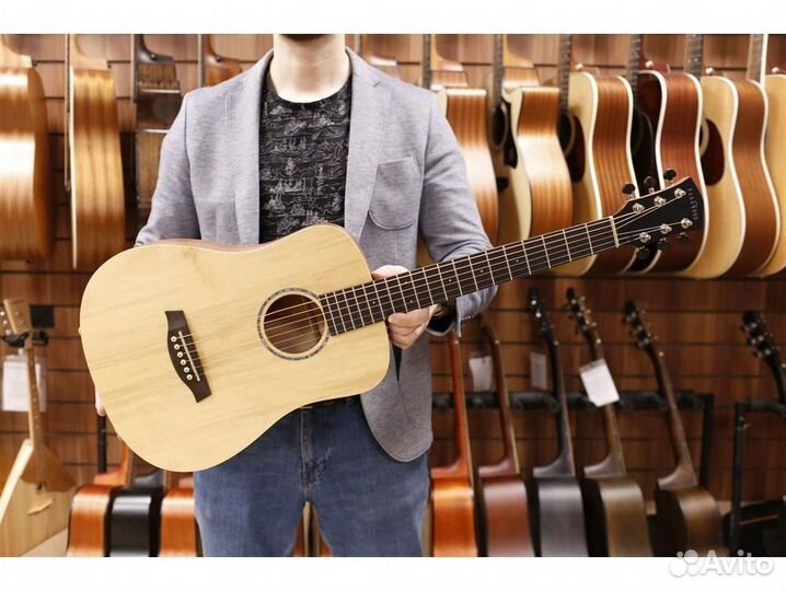 Parkwood S-Mini ADN Акустическая гитара, дредноут