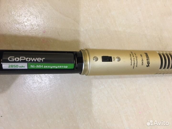 Студийный конденсаторный микрофон Philips