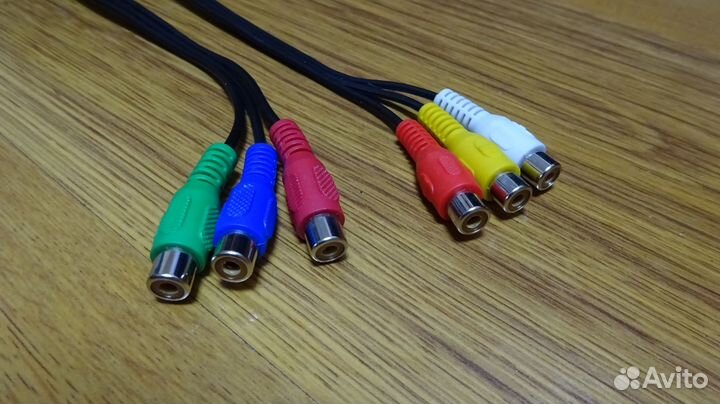 Аудио видео кабели Jack 3.5mm – 3 RCA и 1394 6рх4р