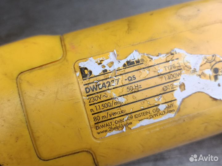 Ушм болгарка dewalt 125