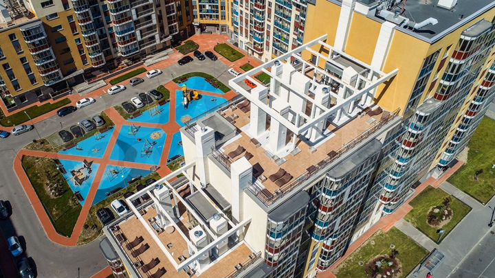 2-к. квартира, 66,4 м², 9/12 эт.