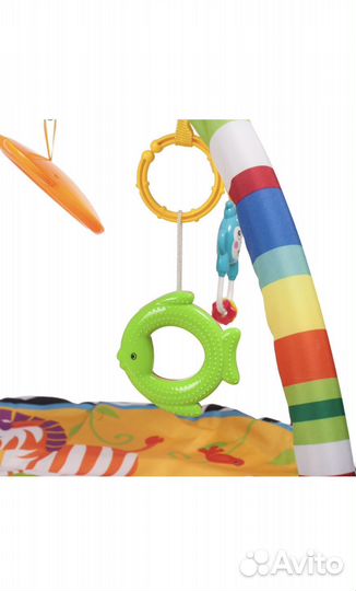 Развивающий коврик с дугами Baby go Africa