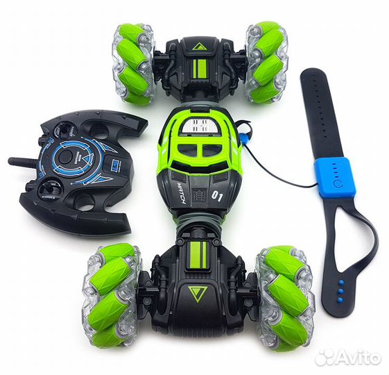 Машинка на радиоуправлении перевертыш Skidding Stu