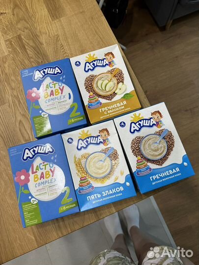 Смесь Lactobaby 2 и 3 каши