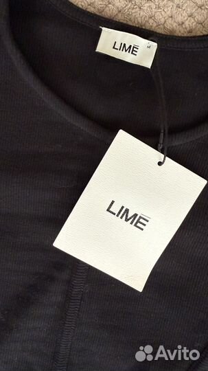Лонгслив lime