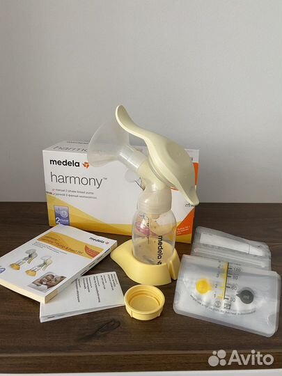 Молокоотсос ручной medela Harmony