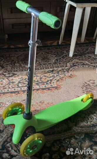Самокат детский трехколесный бу