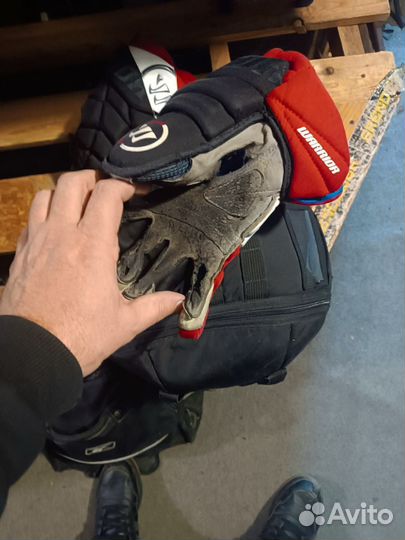 Краги хоккейные Warrior 14